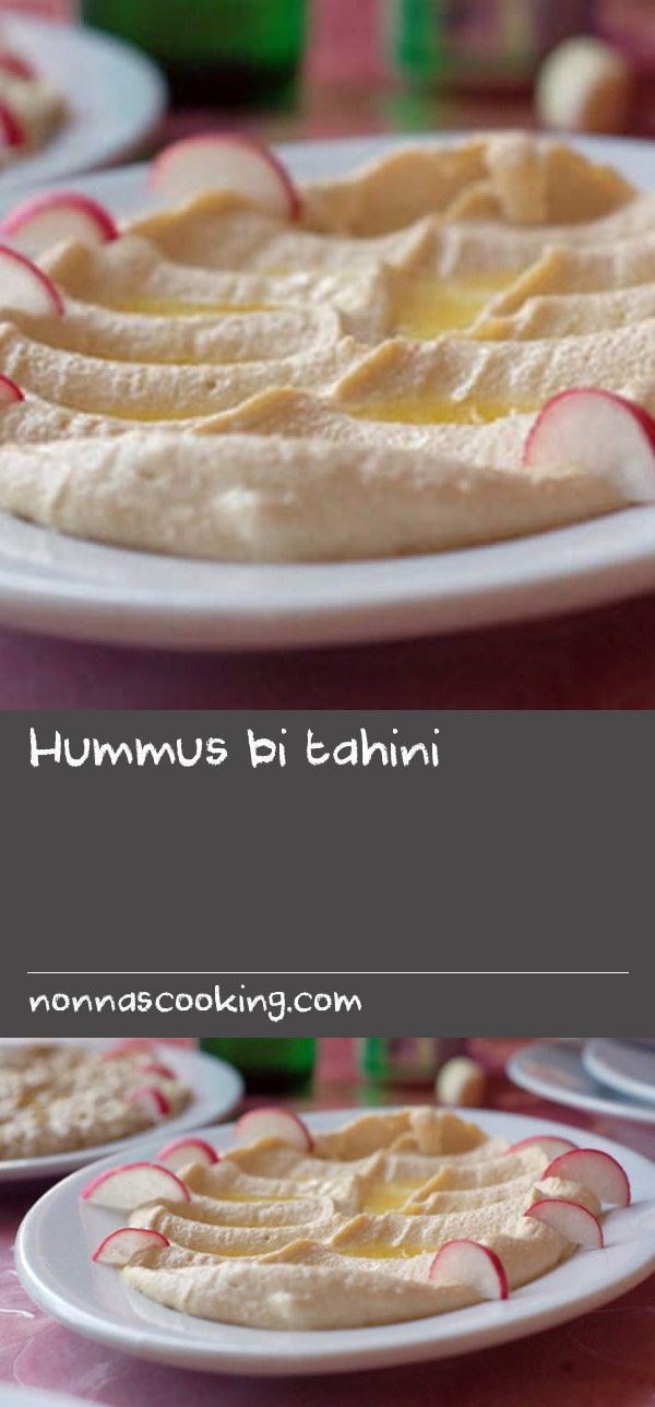 Hummus bi tahini