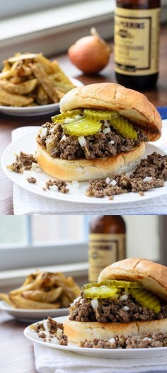 Iowa Loose Meat Sandwich