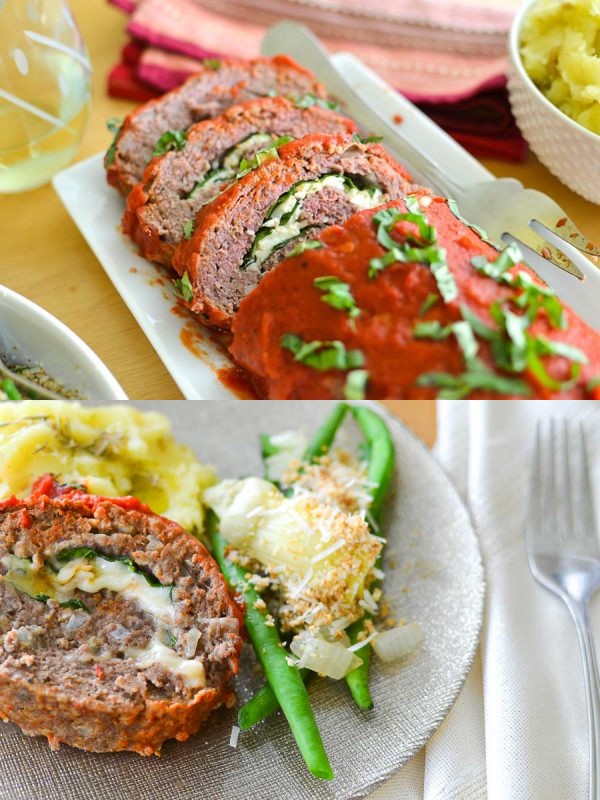 Italian Meatloaf Roulade