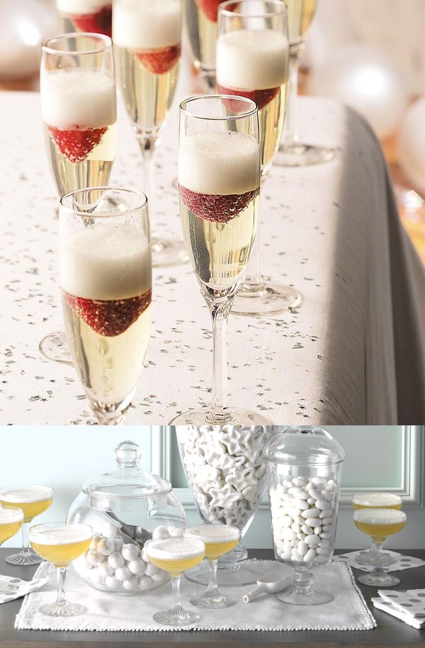 Jellied Champagne Dessert