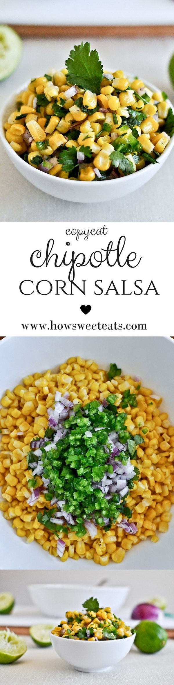 Just like chipotle’s corn salsa