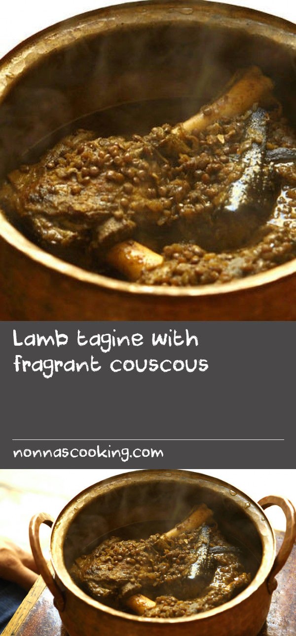 Lamb tagine with fragrant couscous