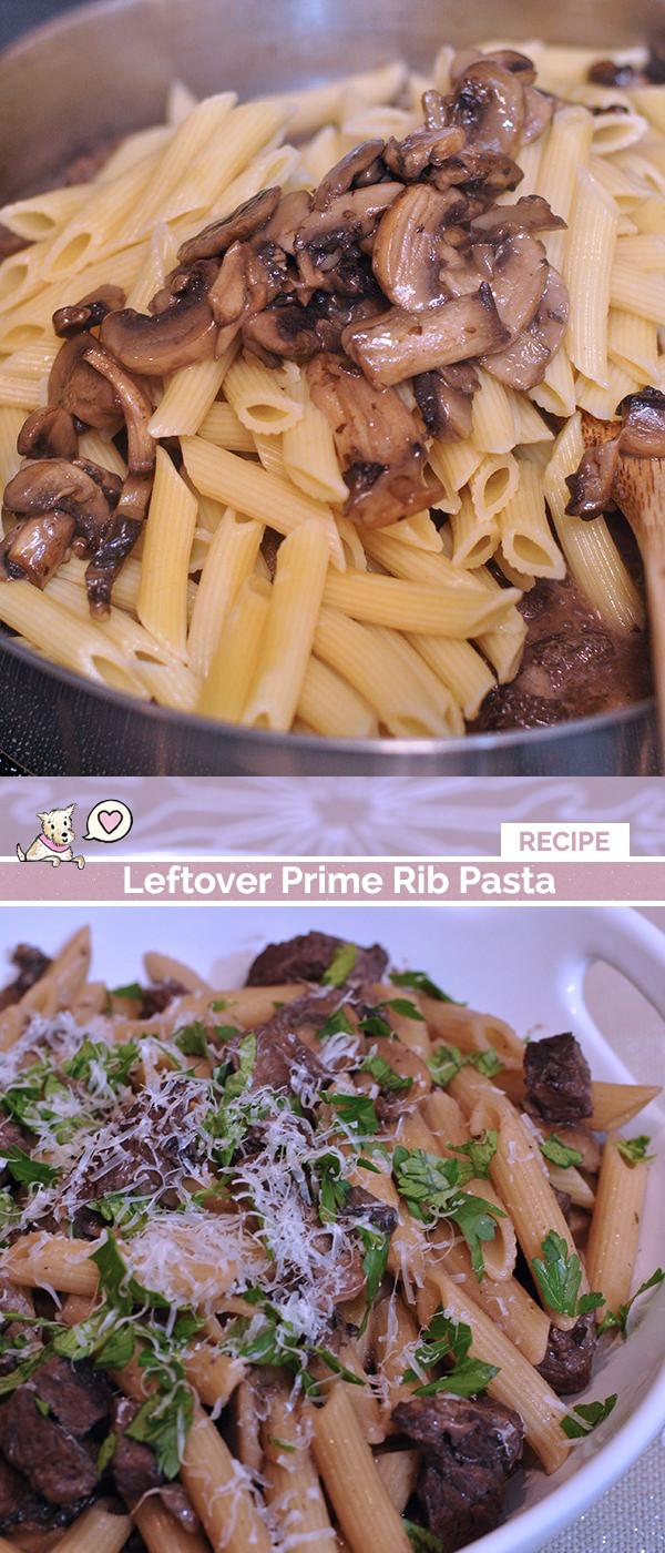 Leftover Prime Rib Pasta