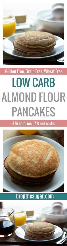 Low Carb Almond Flour Pancakes