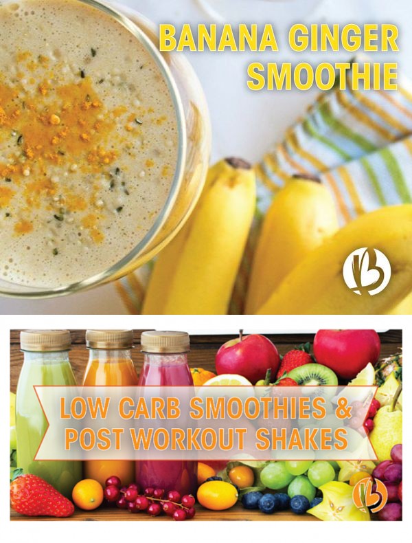 Low Carb Banana Ginger Smoothie