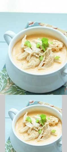 Low Carb Buffalo Chicken Soup