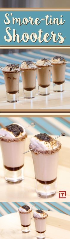 Make These S'more-tini Shooters for a Shot You Actually Want to Take