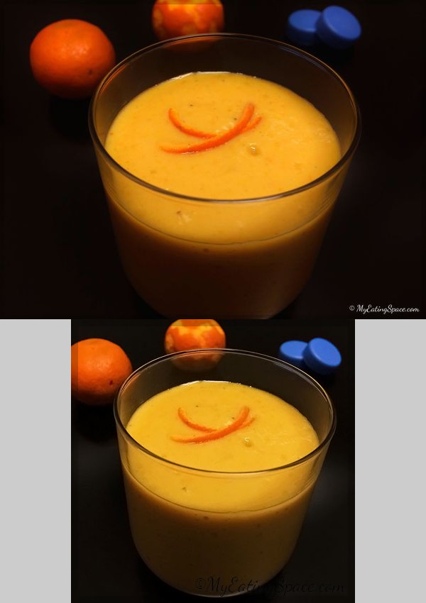 Mandarin Banana Smoothie