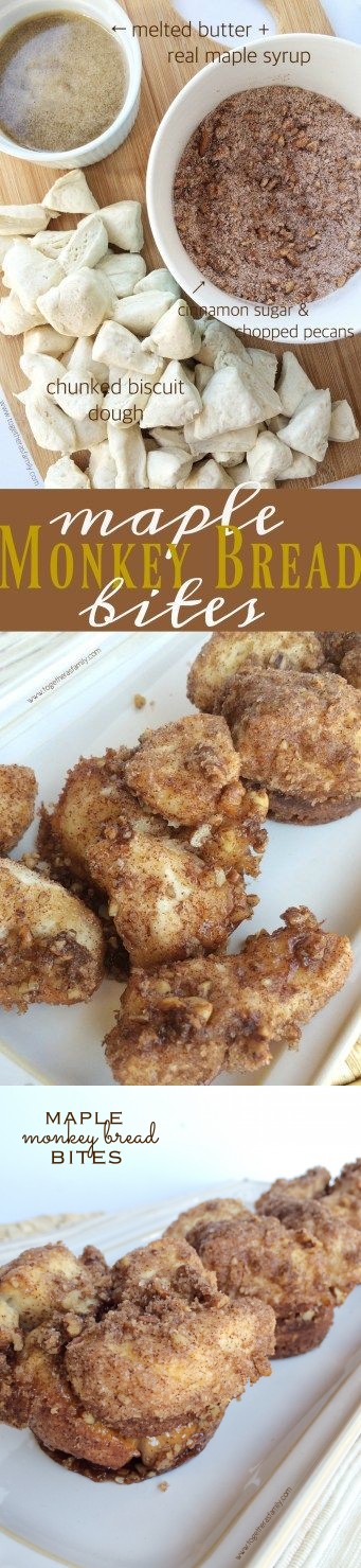 Maple Monkey Bread Bites