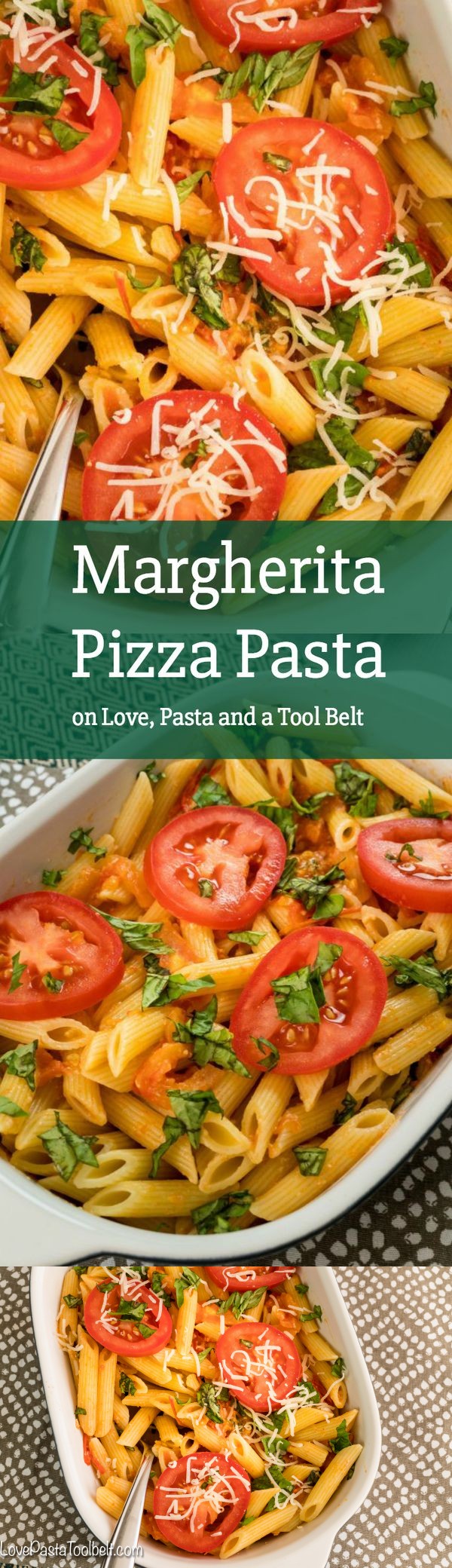 Margherita Pizza Pasta