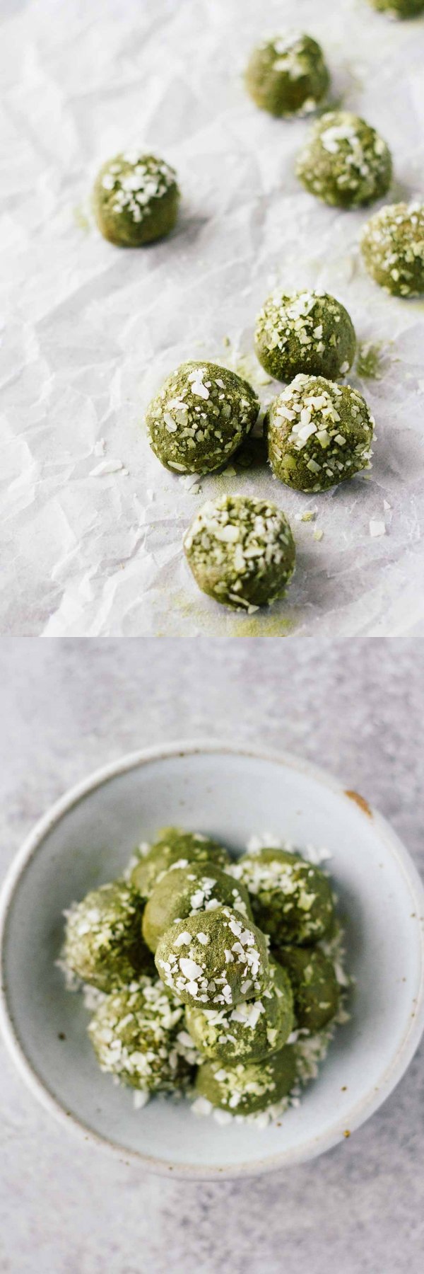 Matcha Chia Seed Energy Bites