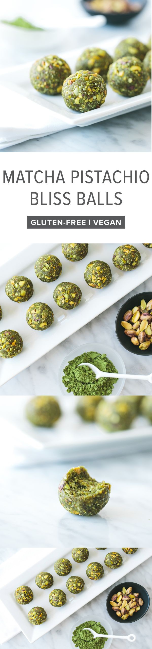 Matcha Pistachio Bliss Balls