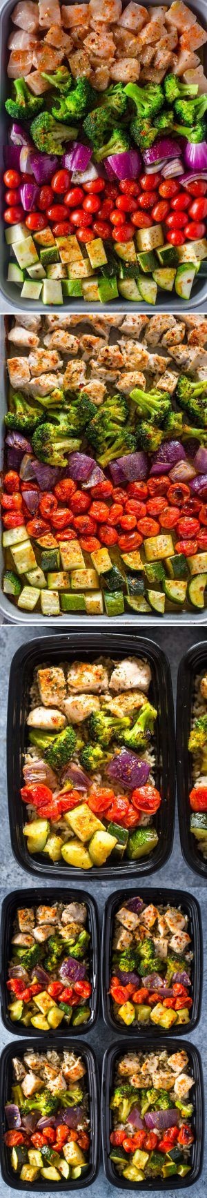 Meal Prep - Healthy Chicken and Veggies