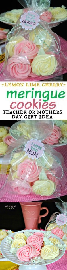 Meringue Roses (Mother's Day or Teachers Appreciation