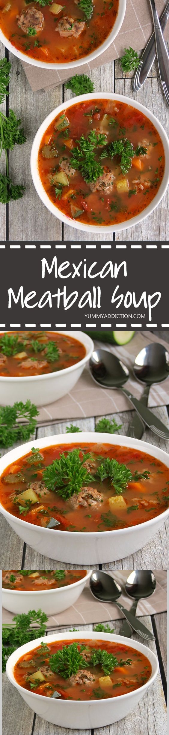 Mexican Meatball Soup