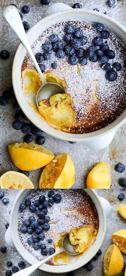 Meyer Lemon Pudding Cake