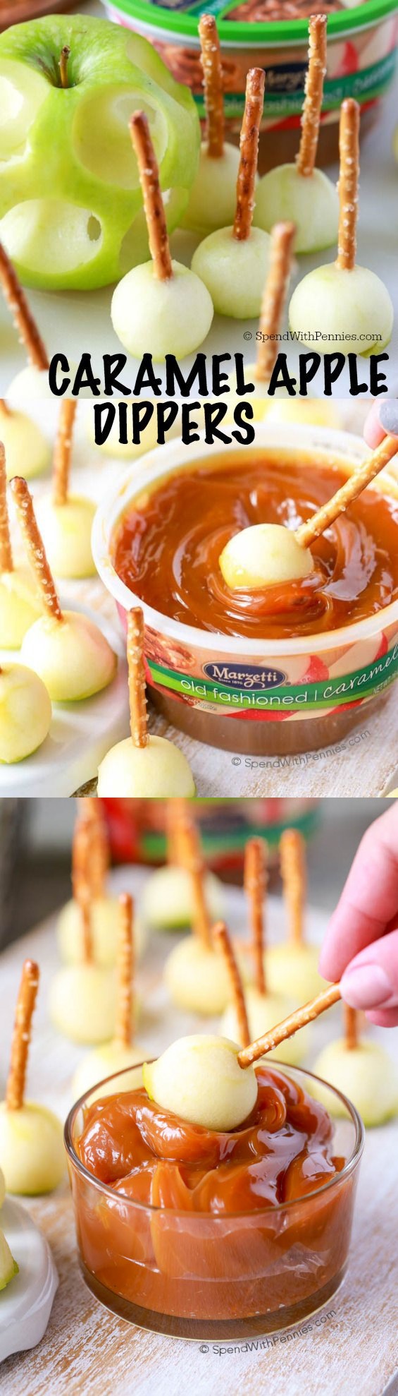 Mini Caramel Apple Dippers