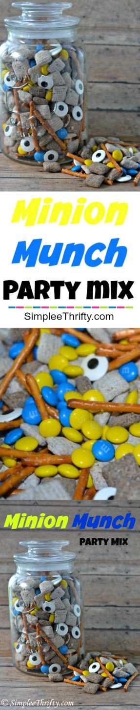 Minion Crunch Party Mix