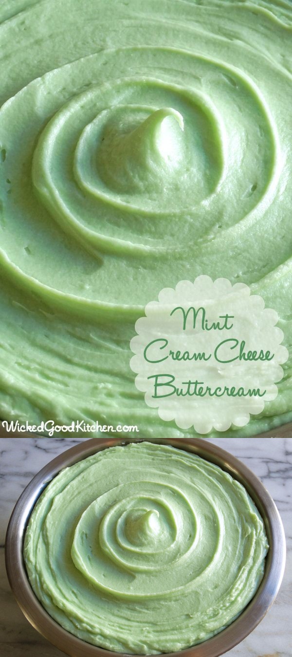 Mint Cream Cheese Buttercream