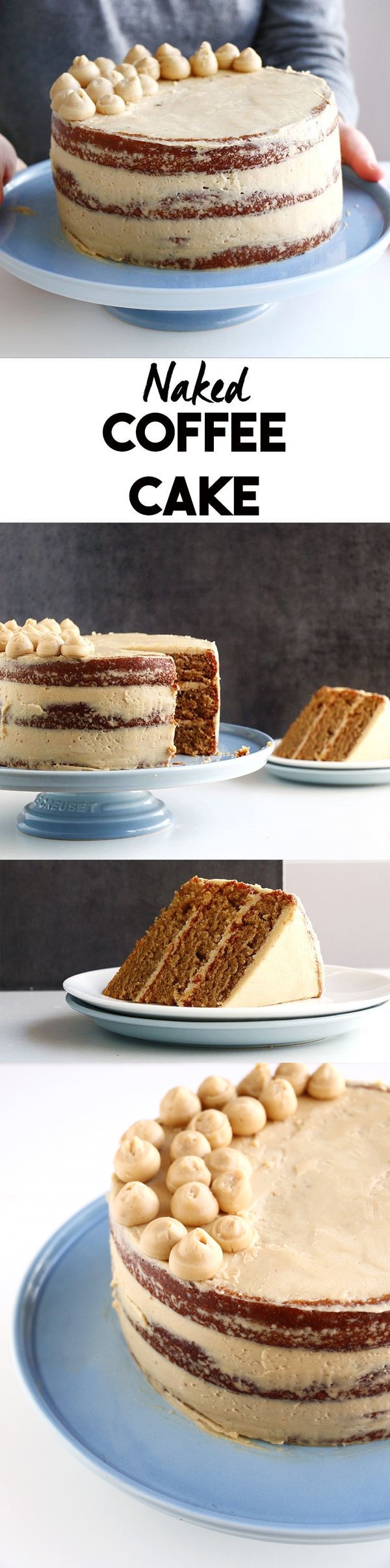 Moist Layered Coffee Cake