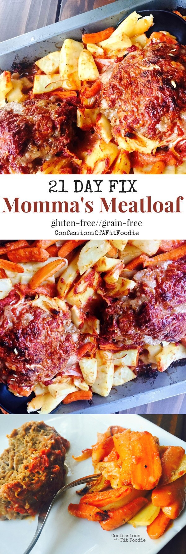 Momma’s Meatloaf (21 Day Fix