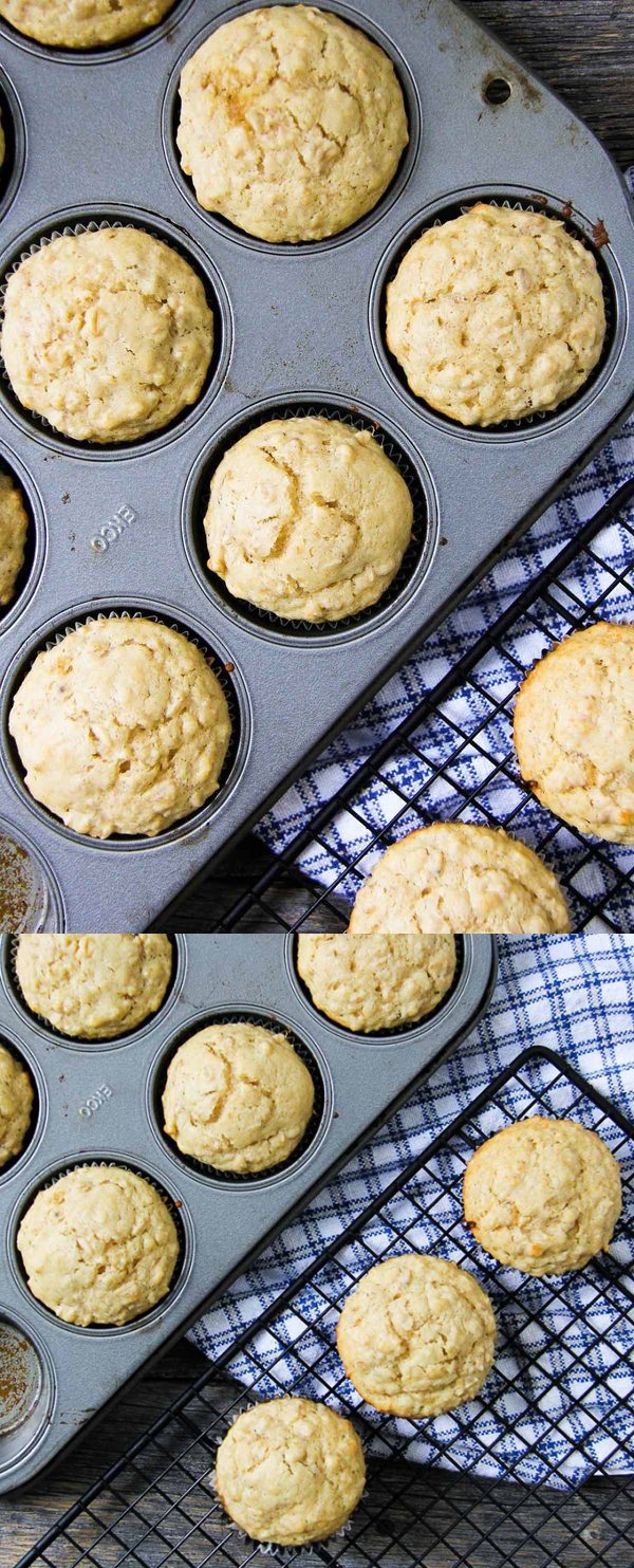 Mom's Oatmeal Muffins