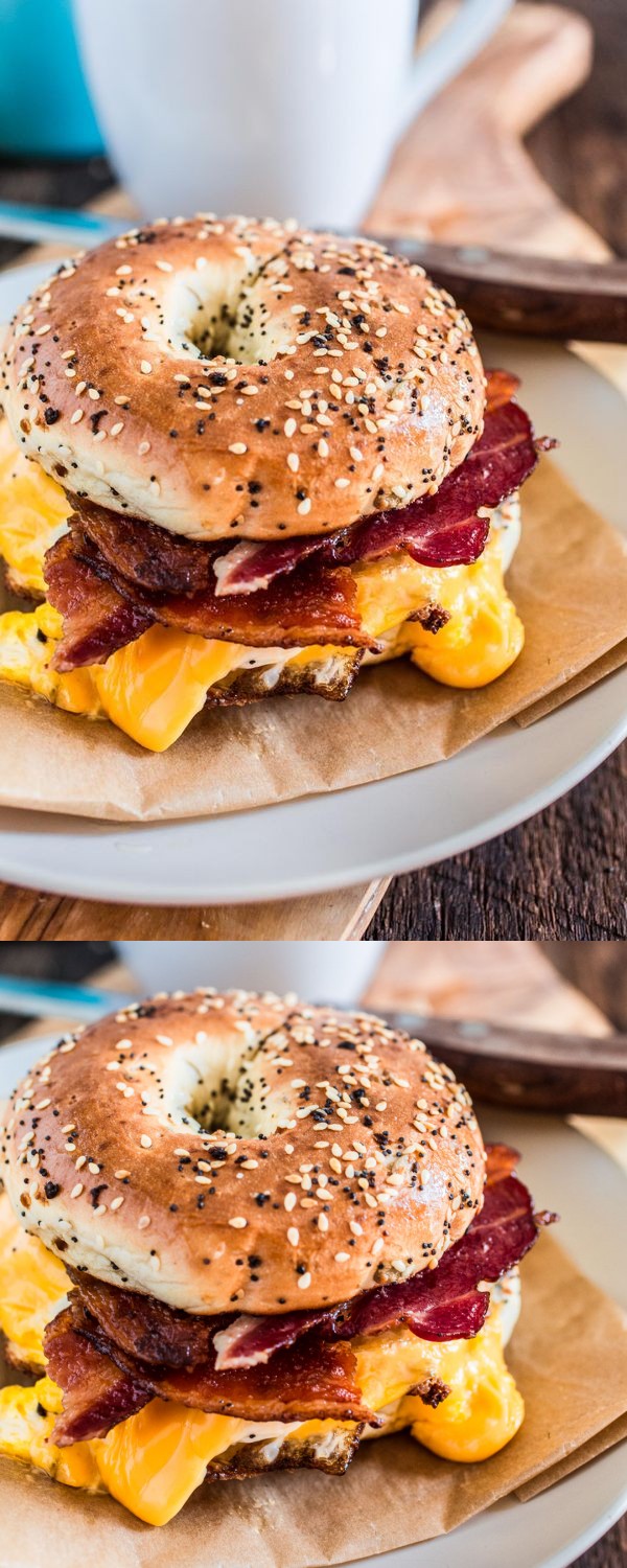 New York-Style Bacon Egg and Cheese Sandwich