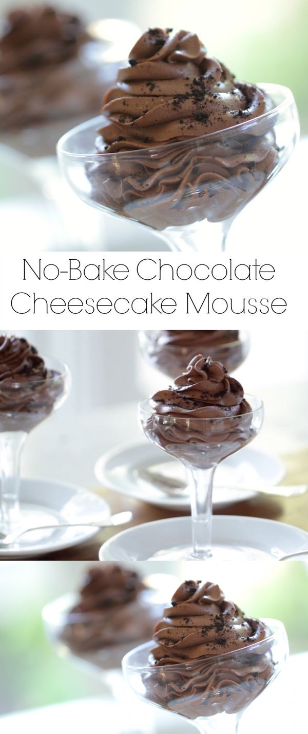 No-Bake Chocolate Mousse