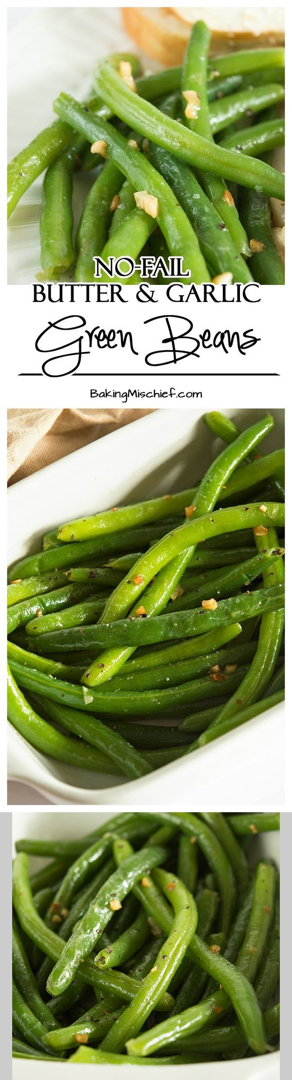 No-fail Butter and Garlic Green Beans