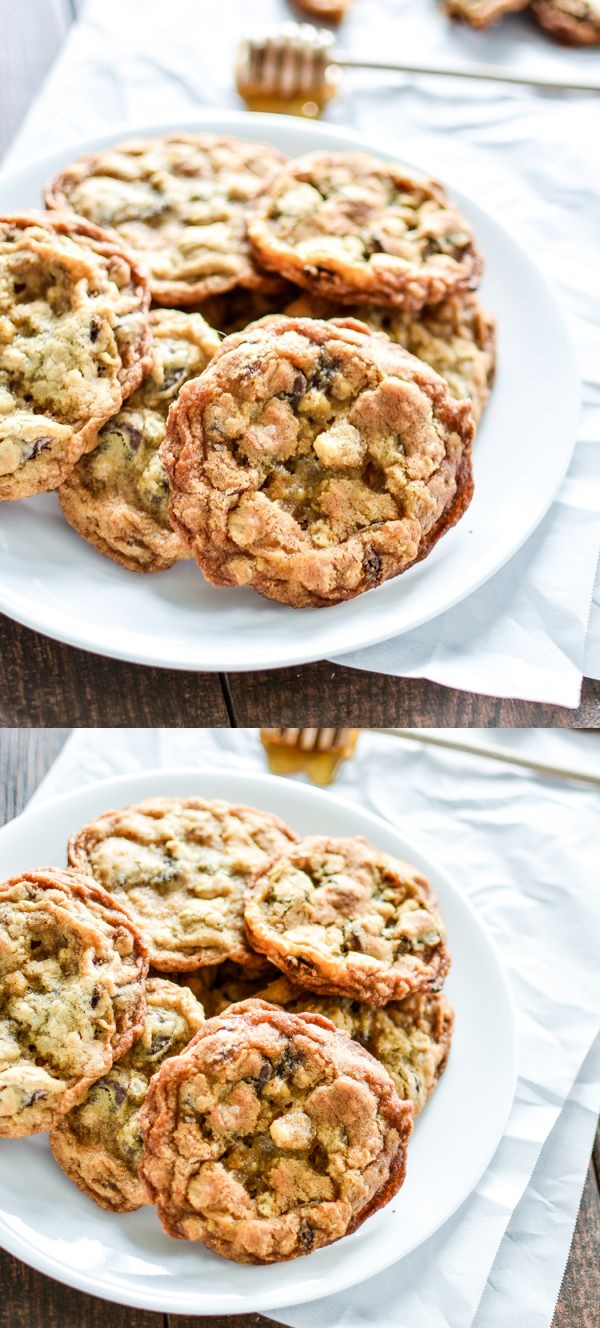 Oatmeal and Fig Chocolate Chunk Cookies