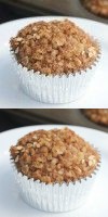 Oatmeal Applesauce Muffins