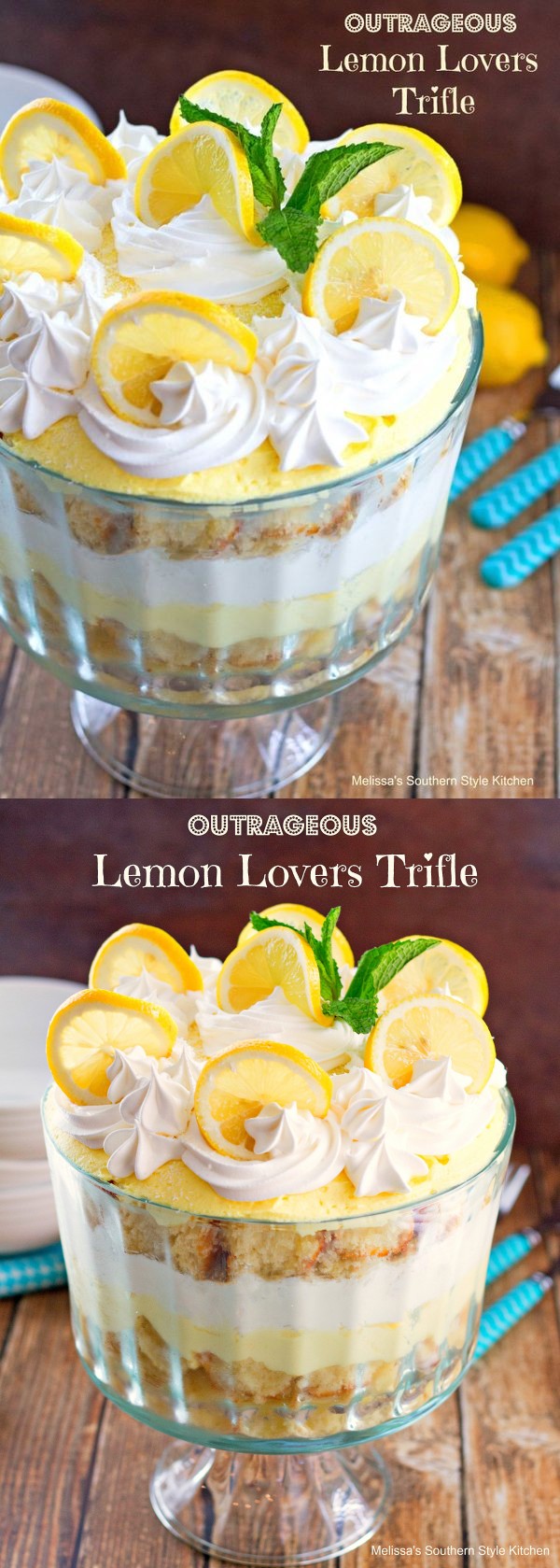 Outrageous Lemon Lovers Trifle