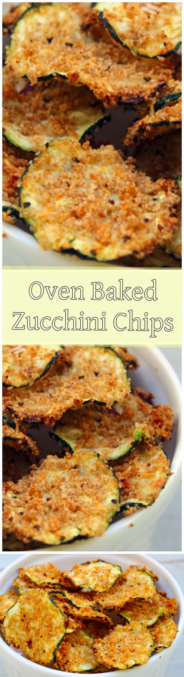 Oven Baked Zucchini Chips