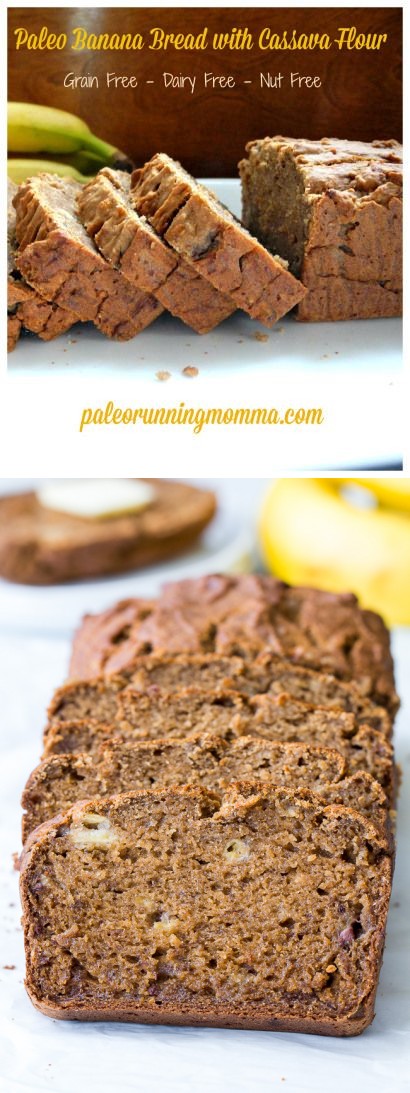 Paleo Banana Bread with Cassava Flour