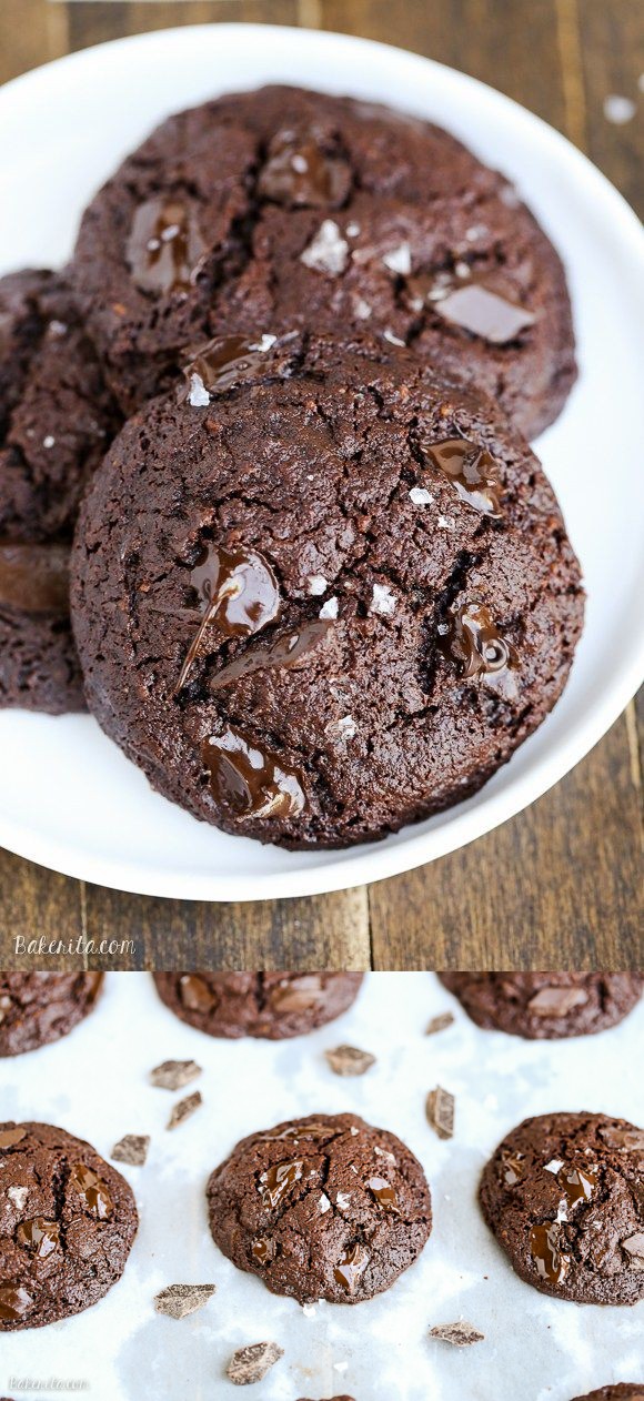 Paleo Double Chocolate Brownie Cookies