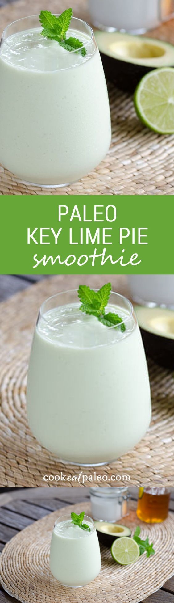 Paleo Key Lime Pie Smoothie