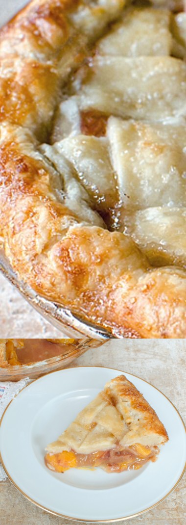 Peach Pie Recipe with All Butter Pie Crust