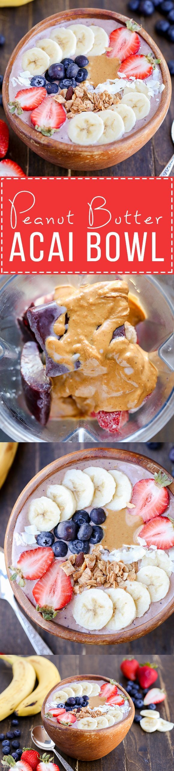 Peanut Butter Acai Bowl