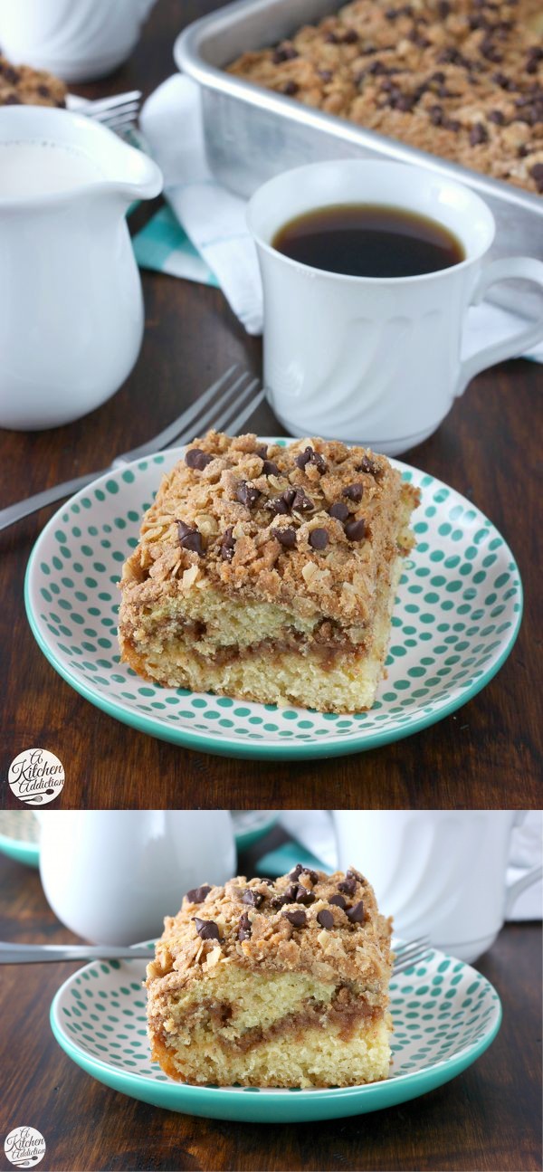 Peanut Butter Crumble Coffee Cake