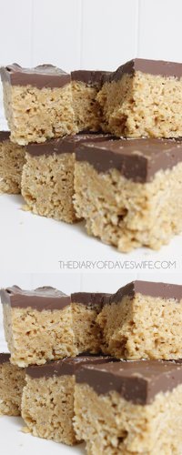 Peanut Butter Rice Crispy Bars