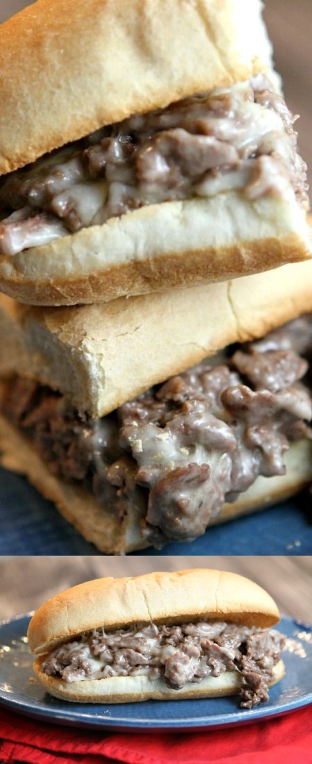 Philly Cheese Steak Sandwiches