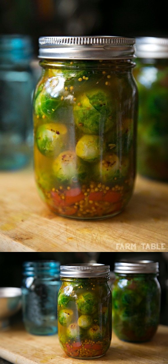 Pickled Brussels Sprouts