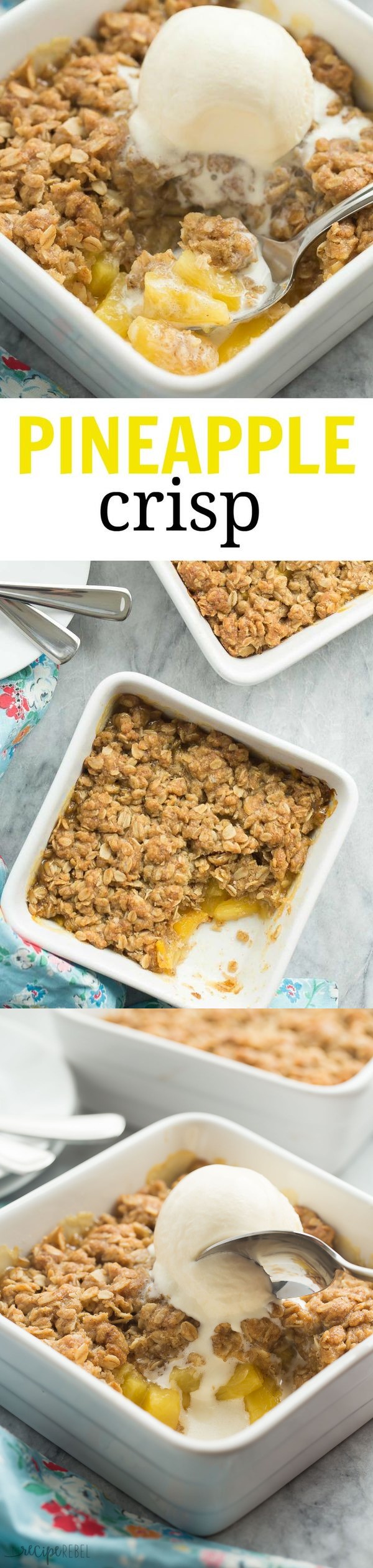 Pineapple Crisp