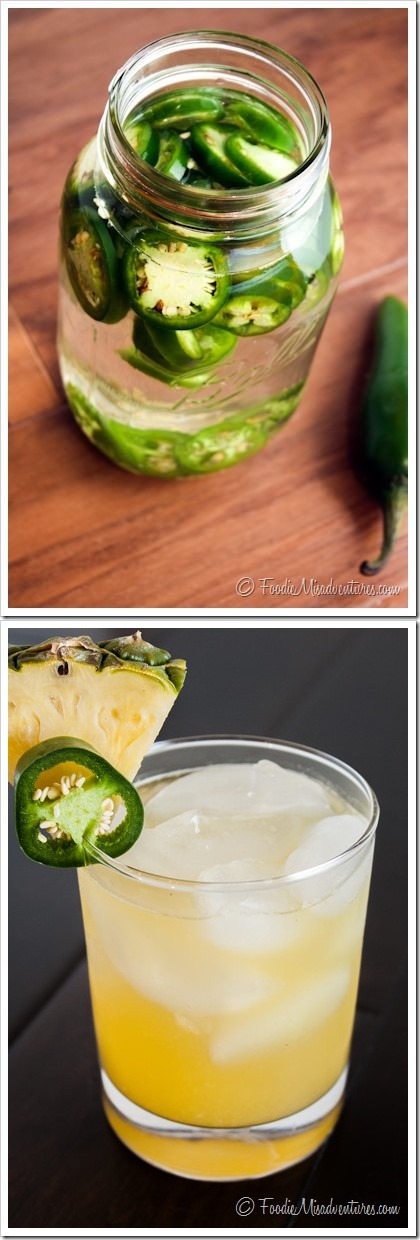 Pineapple Jalapeno Margaritas