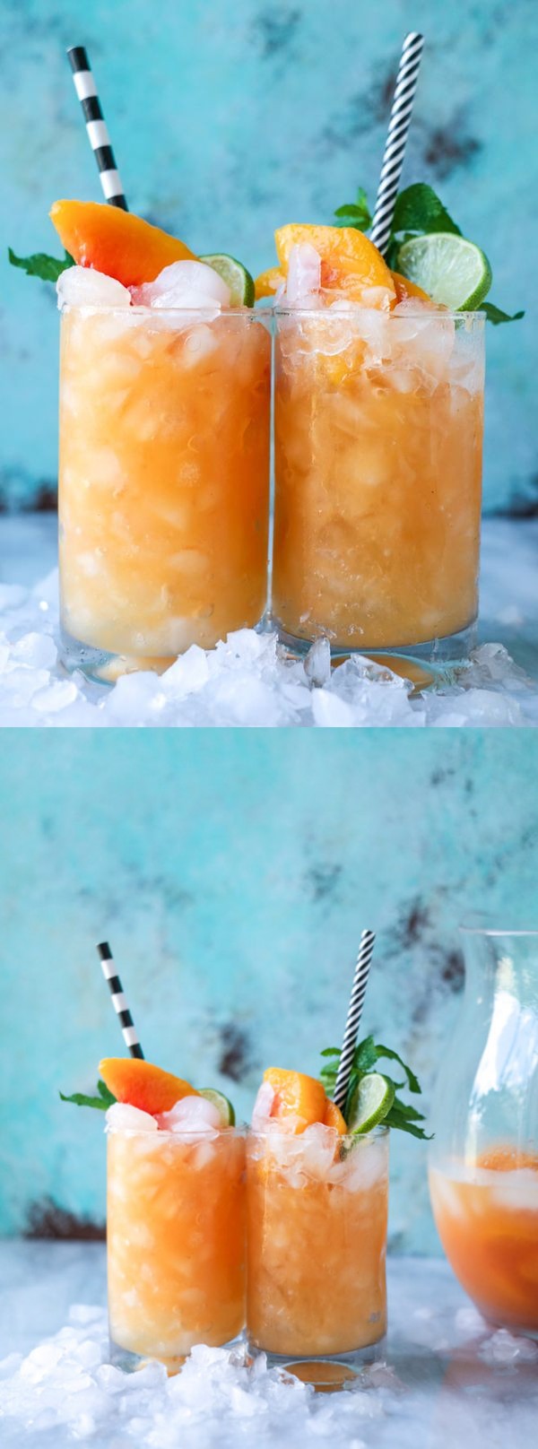 Pineapple Peach Agua Fresca