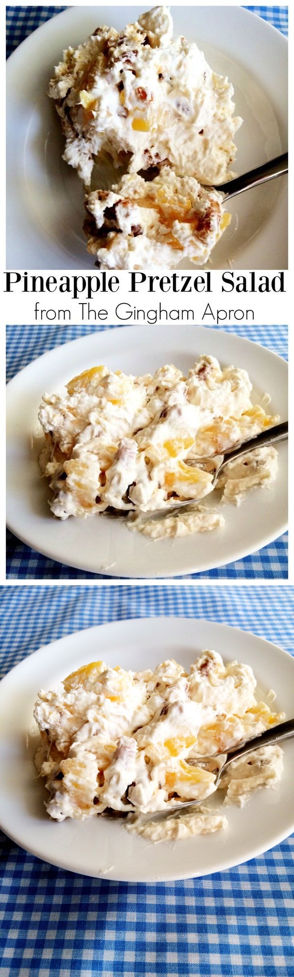 Pineapple Pretzel Salad