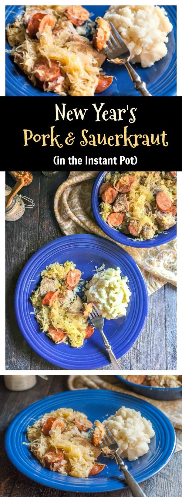 Pork and sauerkraut in the instant pot for the new year