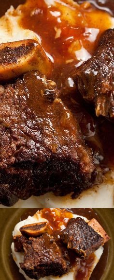 Pressure Cooker Cola-Braised Beef Short Ribs