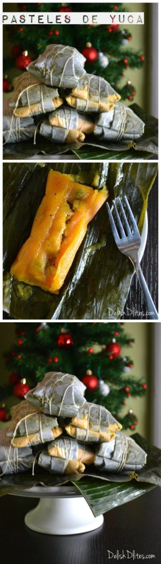 Puerto Rican Pasteles De Yuca