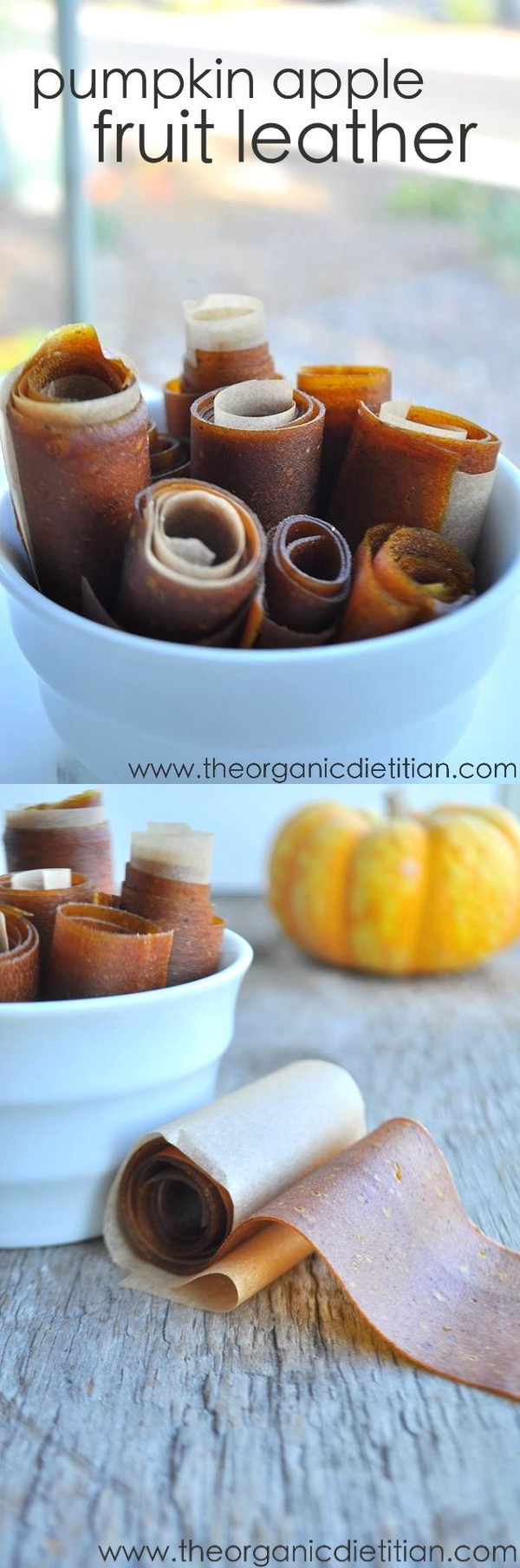 Pumpkin Apple Fruit Leather